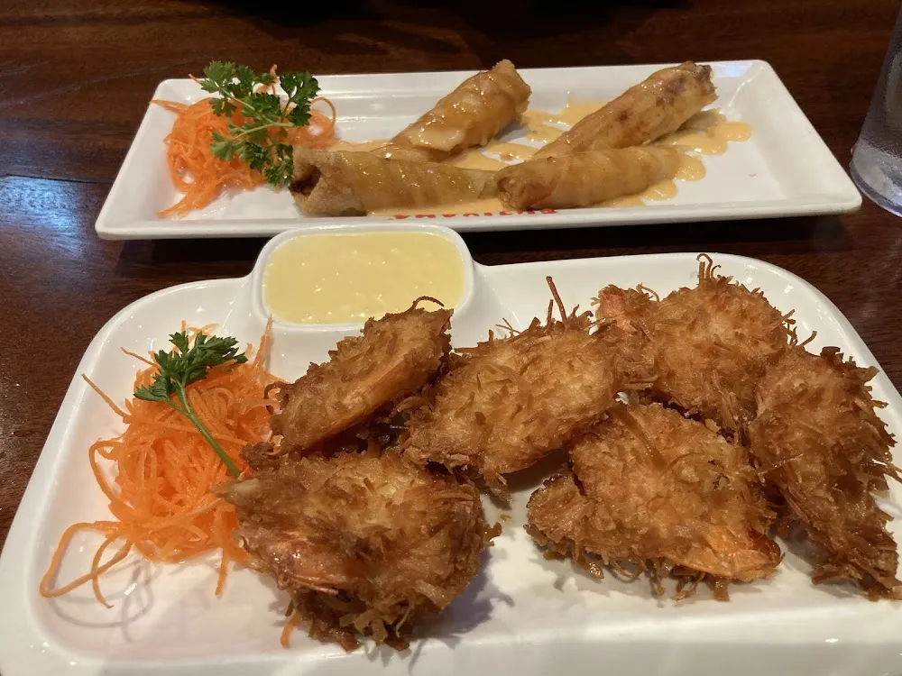 Coconut Shrimp & Crème Cheese Rolls