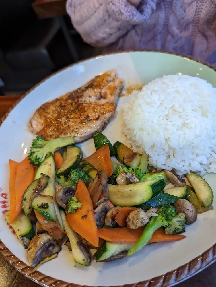 Hibachi Salmon